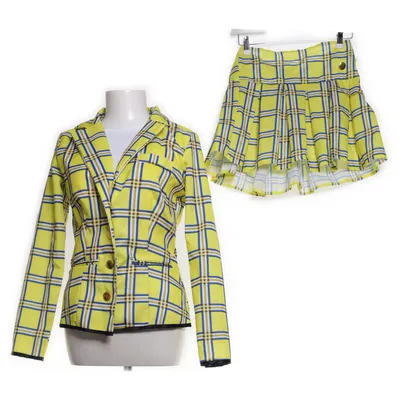 Maskeradkläder (Gul, Blå, Vit) från Smiffy's Polyester