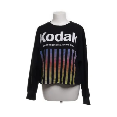 Collegetröja (Svart, Flerfärgad) från Kodak Bomull, Polyester