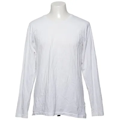 T-shirt à manches longues (Blanc) de Hakro Coton