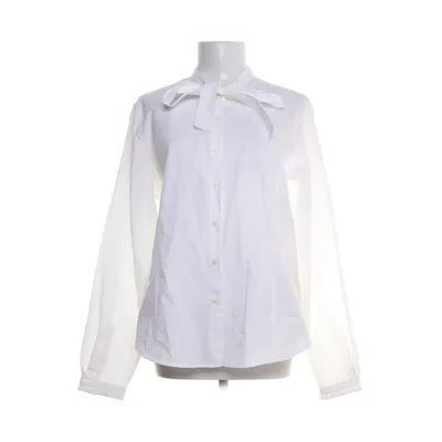Pussy bow blouse (White) from Newhouse Cotton