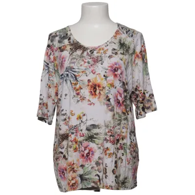 T-shirt (Beige, Flerfärgad) från Gabriella K. Elastan, Viskos