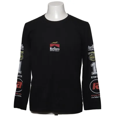 Long sleeve T-shirt (Black) from Marlboro Cotton
