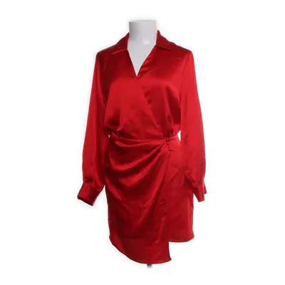 Omlottklänning (Röd) från Zara Polyester, Elastan