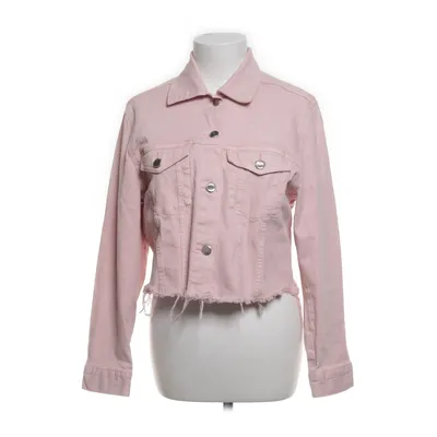 Denimjakke (Pink) fra Divided by H&M Bomuld, Elastan