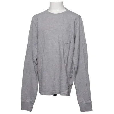 T-shirt à manches longues (Gris) de Marqy Coton, Polyester
