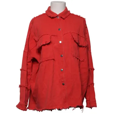 Veste en jean (Rouge) de Jubylee Coton