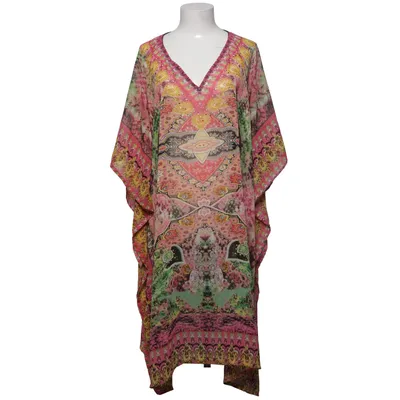 Caftan (Rose, Jaune, Vert) de Amo Acrylique, Viscose