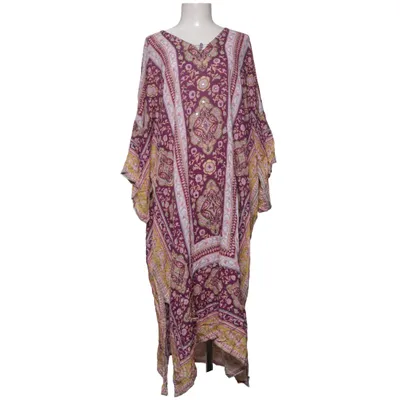 Kaftan (Lila, Flerfärgad) från Miss June Viskos