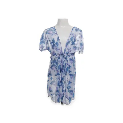 Strandjurk (Wit, Blauw, Meerkleurig) van Shein Elastaan, Polyester
