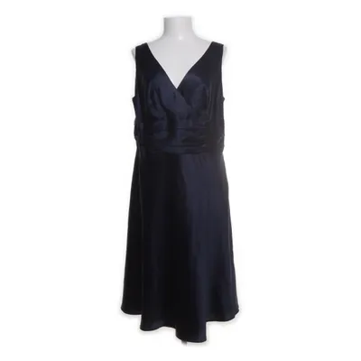 Dress (Blue) from Monsoon Acetate, Cotton, Silk