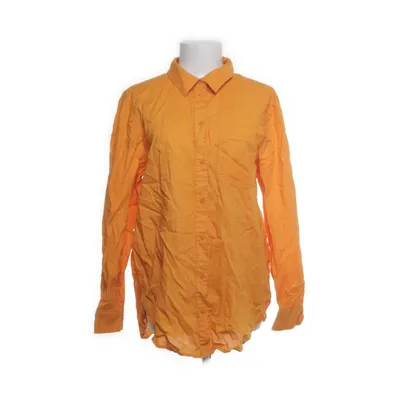 Shirt (Oranje) van H&M Premium Quality Katoen, Linnen