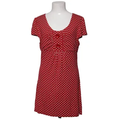 Kjole (Rød, Hvid) fra Isolde Elastan, Viscose