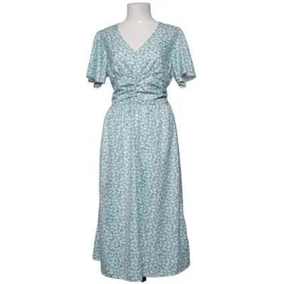 Klänning (Grön, Vit) Polyester
