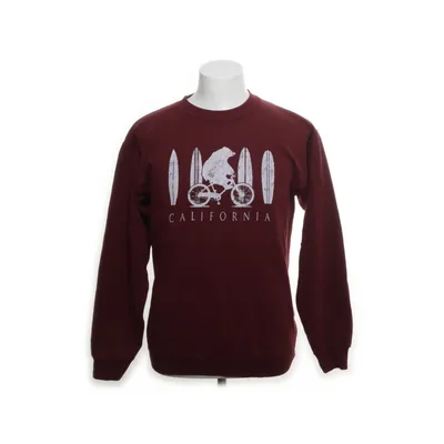 Sweatshirt (Lila, Wit) van Port & Company Katoen, Polyester