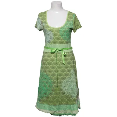 Dress (Green, Multicolored) from Desigual Polyester, Viscose