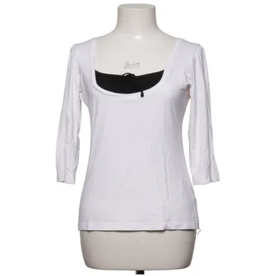 T-shirt à manches longues (Blanc, Noir) de Mika Élasthane, Viscose