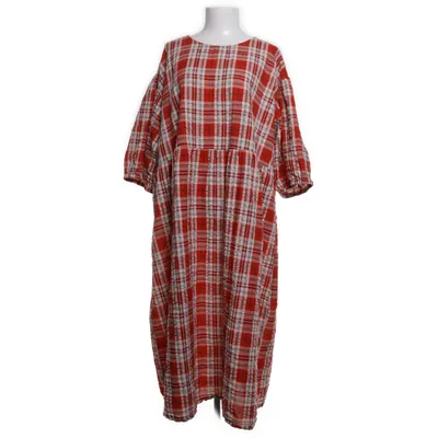 Maxi dress (Red, White, Multicolored) from Monki Cotton