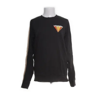 Collegetröja (Svart, Flerfärgad) från Wrangler Bomull
