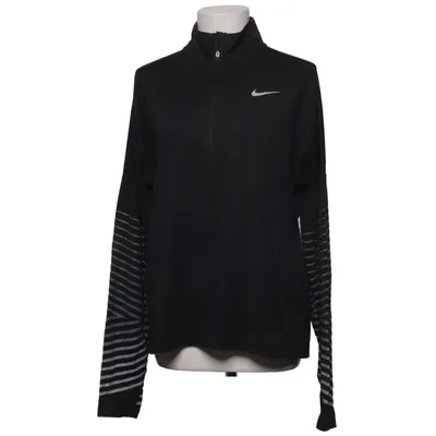 Practice jersey (Black, Gray) from Nike Running Elastane, Polyester