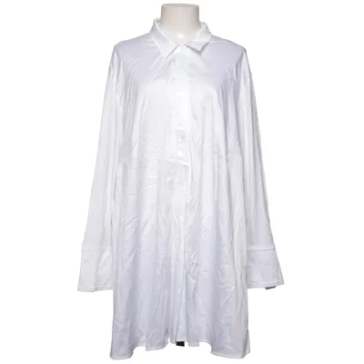 Shirt (White) from Selection by Ulla Popken Cotton, Elastane, Viscose