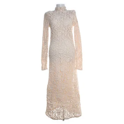 Avondjurk (Beige) van H&M Katoen, Polyamide, Polyester, Elastaan