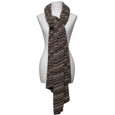 Sjaal (Bruin, Wit, Goud) van Missoni Lindex