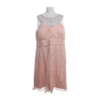 Kjole (Pink) fra Junarose Polyester, Silke