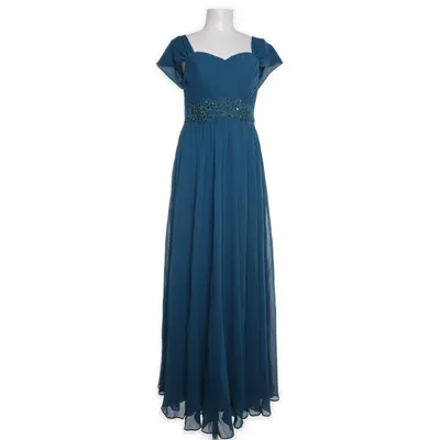 Evening gown (Turquoise) from JJ's House Polyester