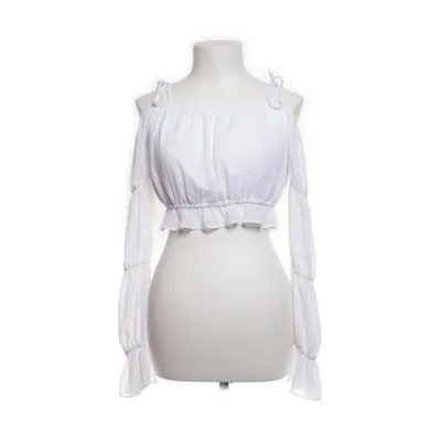 Crop top (Wit) van Mela Polyester
