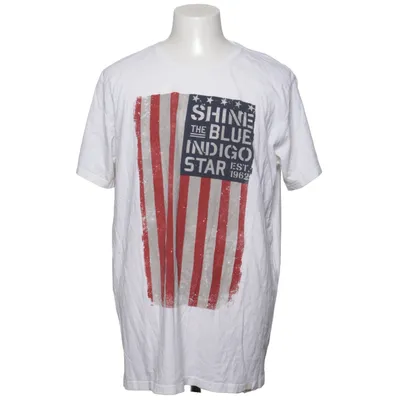 T-shirt (White, Red, Blue) from Shine Original Cotton