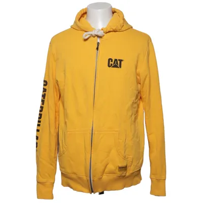 Sweat à capuche (Jaune) de Caterpillar Coton