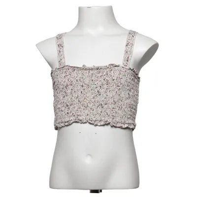 Crop top (Beige, Flerfärgad) från Konges Sløjd Elastan, Polyamid, Polyester