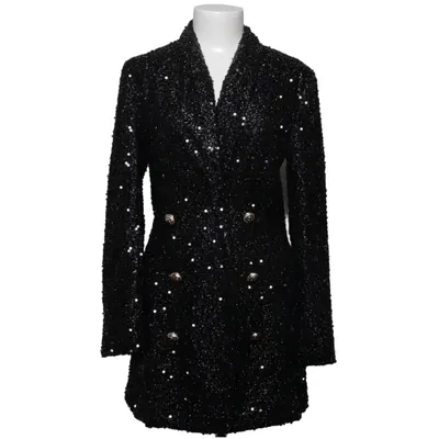 Blazer (Schwarz, Silber) von Soky & Soka Elasthan, Polyester