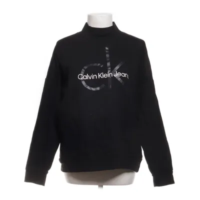 Collegetröja (Svart) från Calvin Klein Jeans Bomull, Polyester