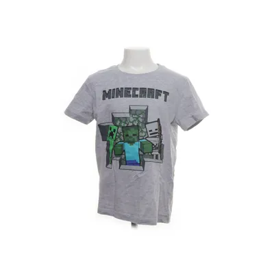 T-shirt (Grå, Flerfärgad) från Minecraft Bomull, Polyester