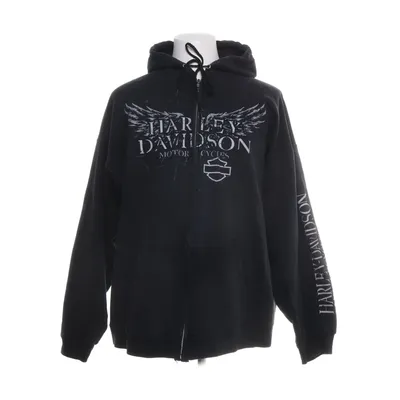Hoodie (Black) from Motor Harley-Davidson Cycles Cotton, Polyester