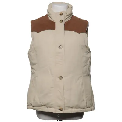 Daunenweste (Beige, Braun) von Boomerang Baumwolle, Daune, Feder, Polyamid