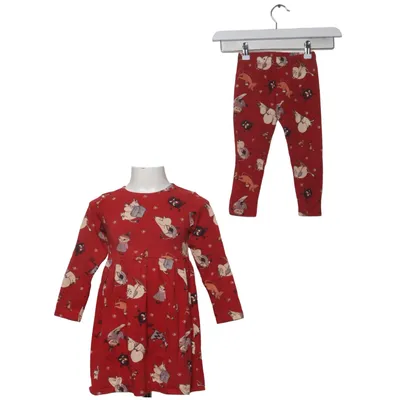 Set (Rood, Meerkleurig) van Moomin by Lindex Katoen, Elastaan