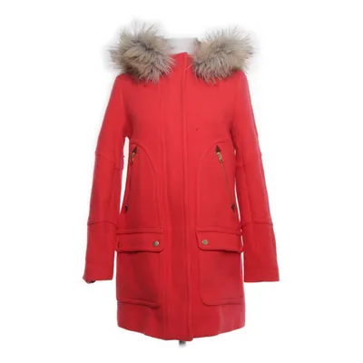 Coat (Red) from J.Crew Acrylic, Nylon, Polyester, Faux fur, Wool