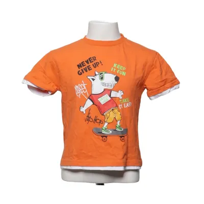 T-shirt (Orange, Flerfärgad) från Kari Bomull