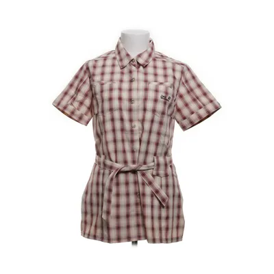 Kortärmad skjorta (Röd, Vit) från Jack Wolfskin Polyamid, Polyester