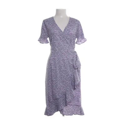 Slå-om-kjole (Lilla, Flerfarvet) fra ONLY Polyester