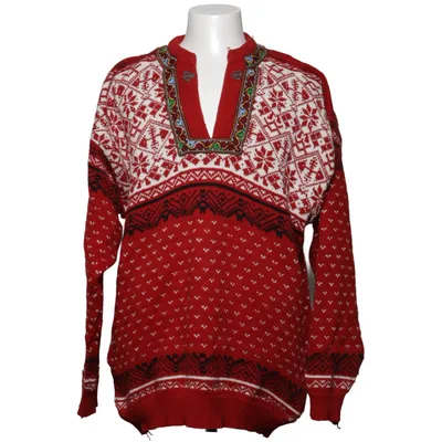 Lusekofta (Röd, Vit, Svart) från Norwegian Design