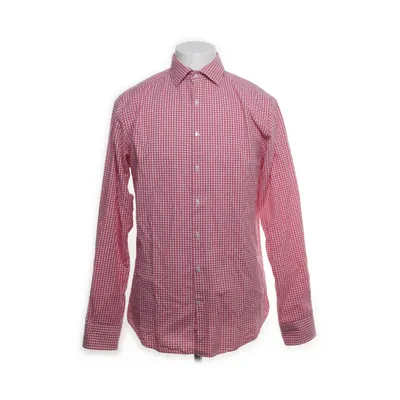 Shirt (Red, White) from The Shirt Factory Cotton