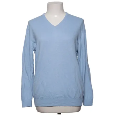 Pullover (Blå) fra Cashmere Kashmir, Polyamid, Silke, Viscose, Uld