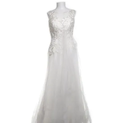 Robe de mariée (Blanc) de Magic Bride Polyester