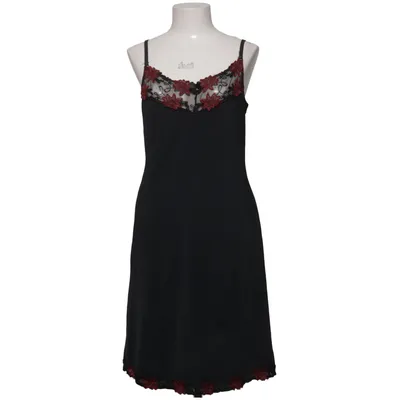 Negligé (Zwart, Rood) van Pearl Elastaan, Polyester