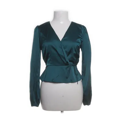 Blouse (Green) from Abercrombie & Fitch Polyester, Viscose