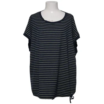 T-shirt (Svart, Gul) från Via Cortesa Elastan, Polyester, Viskos