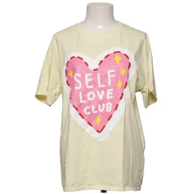 T-shirt (Gul, Flerfärgad) från Made in italy Bomull, Elastan